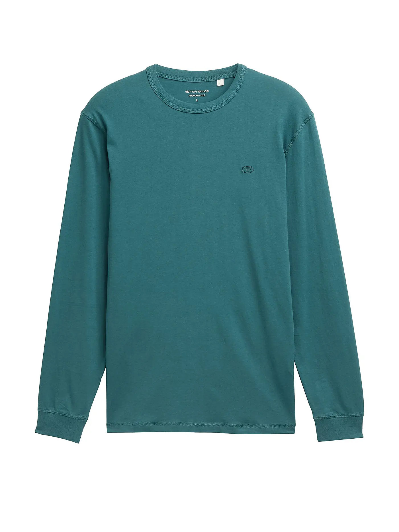 TOM TAILOR | Langarmshirt | grün